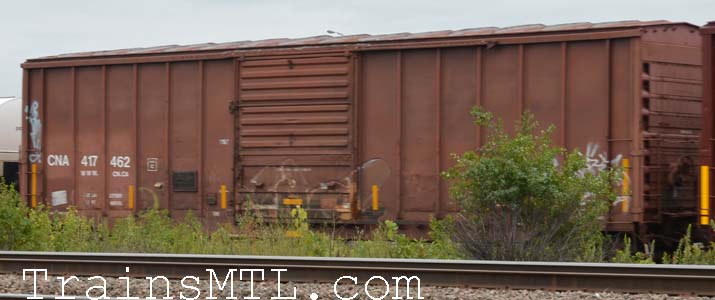 Car/wagon CNA417462 left side / coté gauche